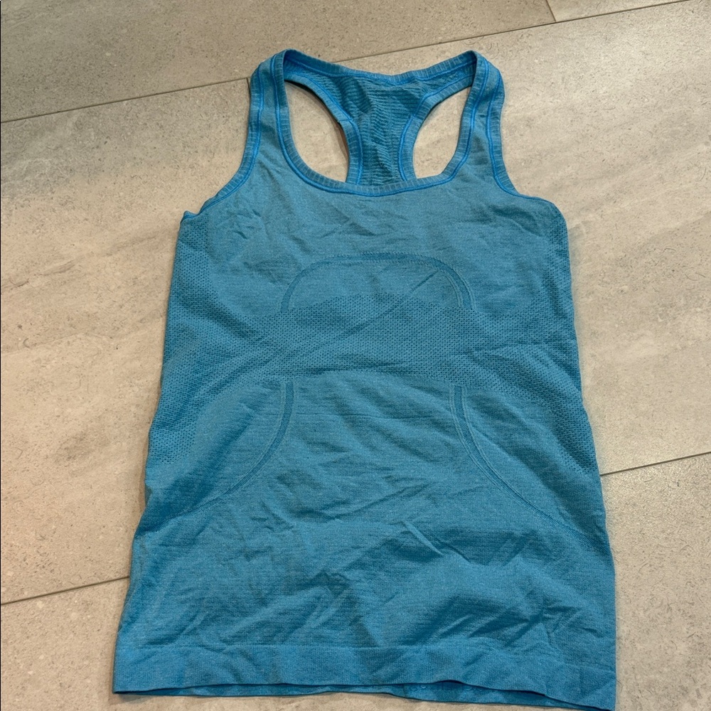 lululemon athletica Vibrant Blue Tank Top